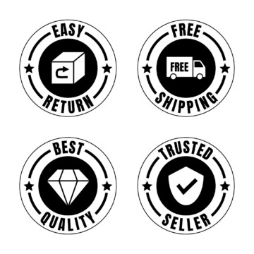 Trust badges for Modernbins 1:1 professional fidelity football kits including Free Global Shipping, Easy Returns, Best Quality, and Trusted Seller guarantee.