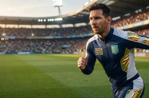 Official Messi Exhibition for 2026 Premium Soccer Training Suit