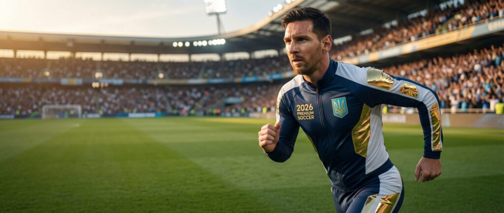 Official Messi Exhibition for 2026 Premium Soccer Training Suit