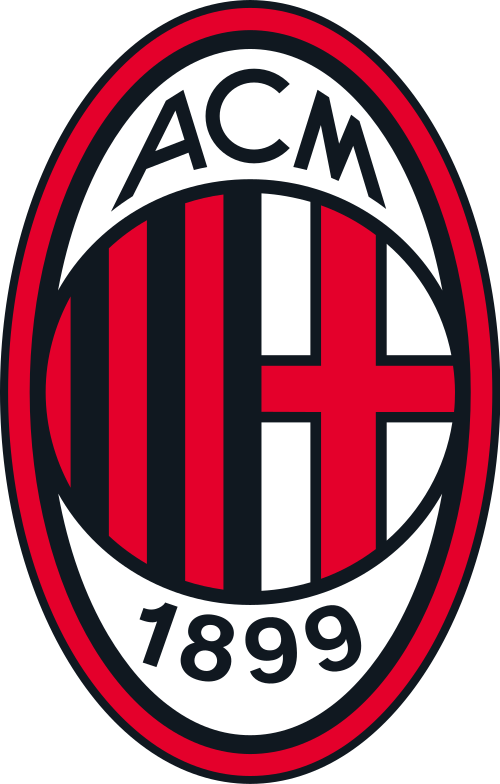 Official AC Milan Crest for 2026 Premium Soccer Training Suit