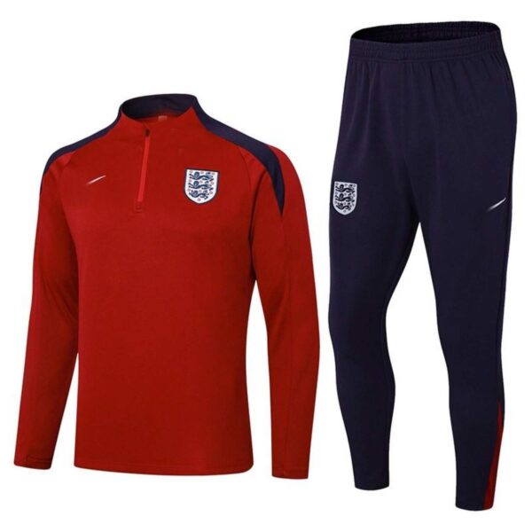England soccer suit 2026 navy red shoulders