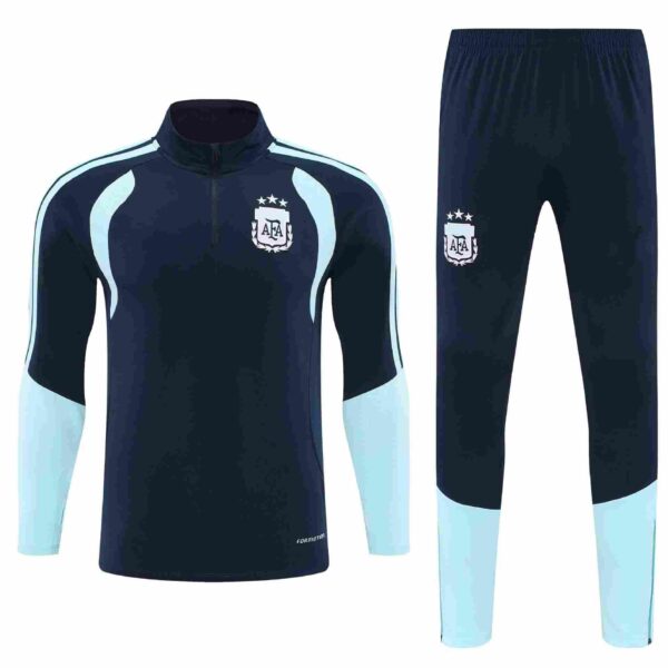 Pure White Gold 2026 Argentina National Team Training Suit