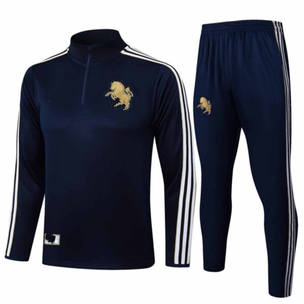 Juve navy training gear gold crest special edition