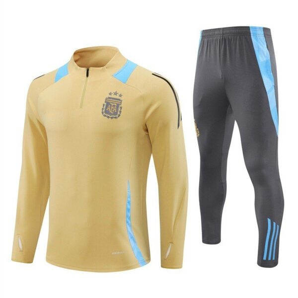 Elite Black Gold 2026 Argentina National Team Training Suit